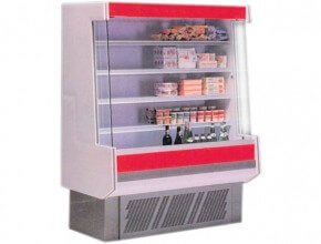 open chiller 113-مؤسسة طرابلسي تجهيز ملاحم,مطعم,سوبرماركت , Traboulsi est Kitchen equipment,supermarket,restaurant,Refrigerators, hospitals equipment, Bakery,pastry,Stainless steal work