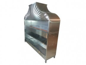 steel bbq 168-مؤسسة طرابلسي تجهيز ملاحم,مطعم,سوبرماركت , Traboulsi est Kitchen equipment,supermarket,restaurant,Refrigerators, hospitals equipment, Bakery,pastry,Stainless steal work