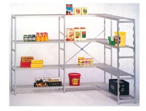 storage shelves 248-مؤسسة طرابلسي تجهيز ملاحم,مطعم,سوبرماركت , Traboulsi est Kitchen equipment,supermarket,restaurant,Refrigerators, hospitals equipment, Bakery,pastry,Stainless steal work